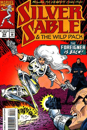 Silver Sable and the Wild Pack (1992) #24 [B Story]